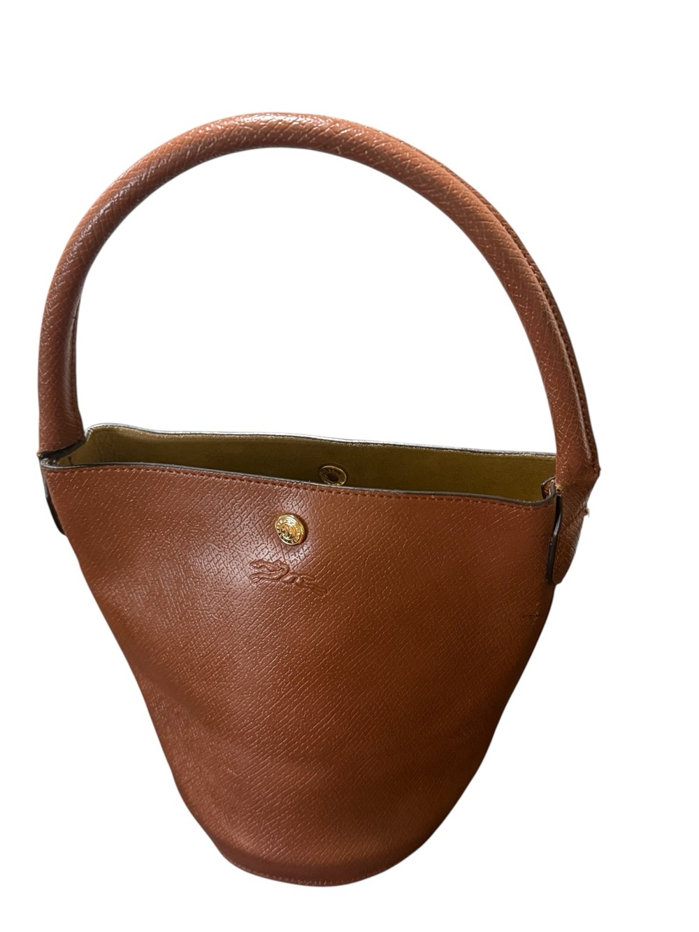 Longchamp Epure XS leather bucket bag